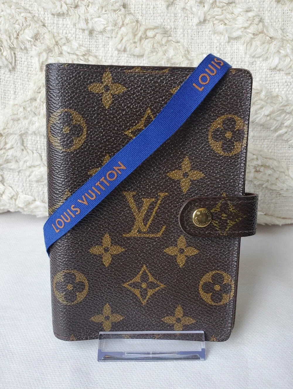 Louis Vuitton Brown Monogram Canvas Agenda Cover - Picture 16 of 16